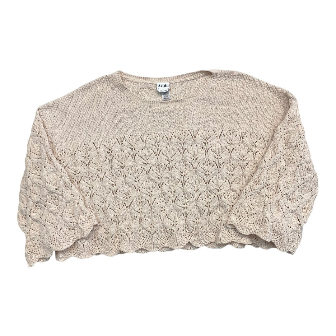 Sweater By Arula In Tan, Size:2X