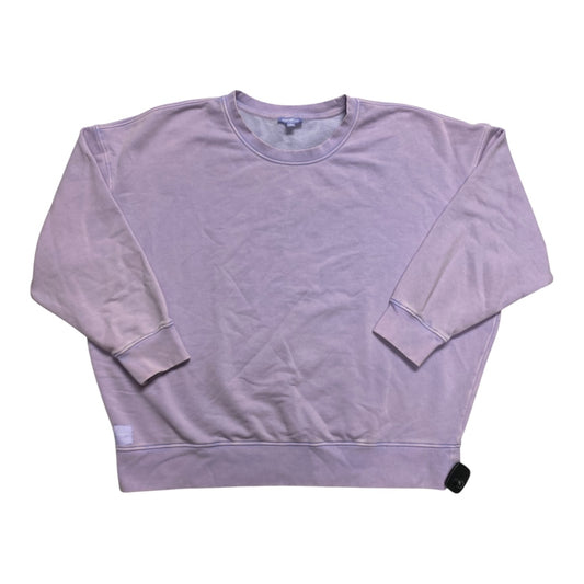 Sweatshirt Crewneck By FLORENCE In Purple, Size:M