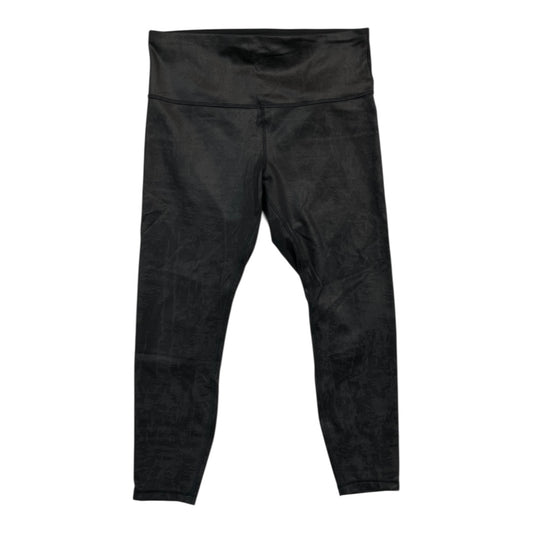 Athletic Leggings By Lululemon In Black, Size:10