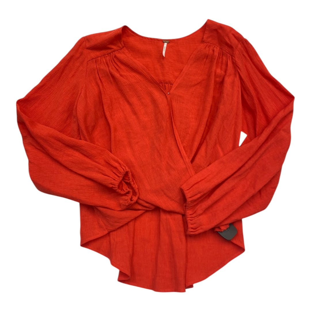 Top Ls By Free People In Orange, Size:S