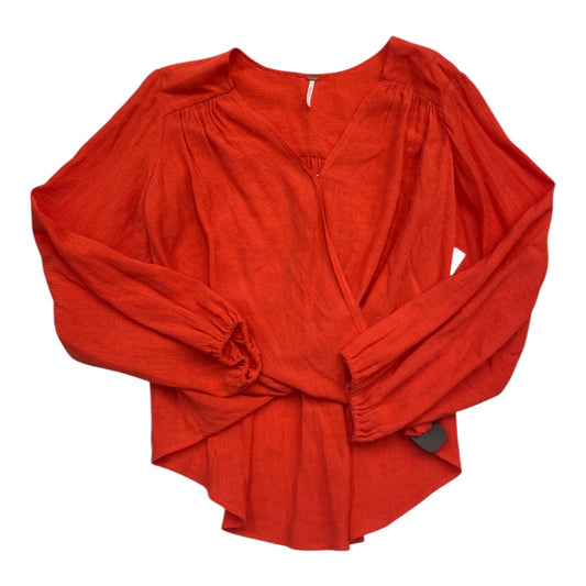 Top Ls By Free People In Orange, Size:S