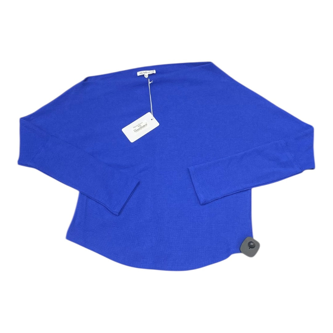 Sweater By Cmc In Blue, Size:M