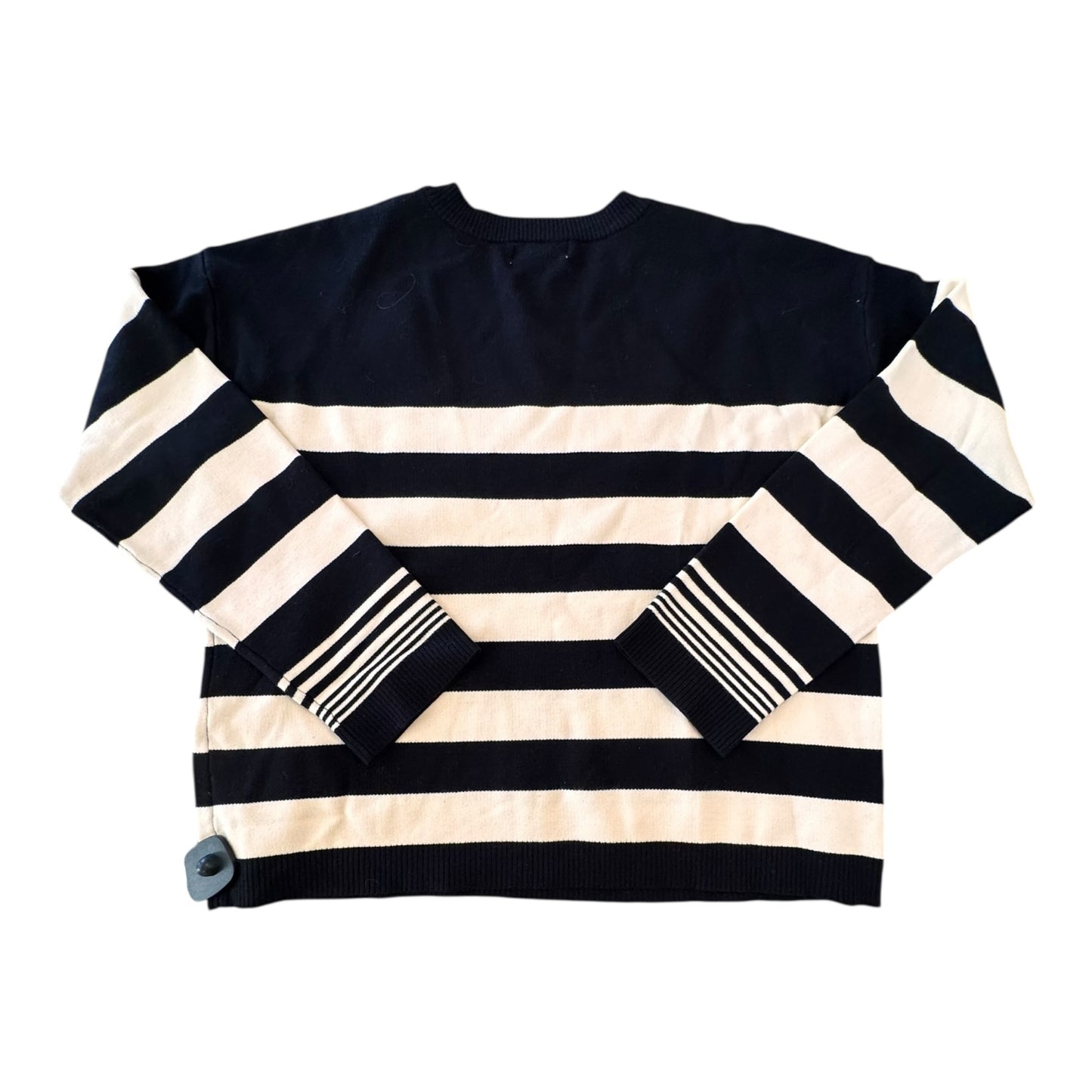 Sweater By Marled In Striped Pattern, Size:L