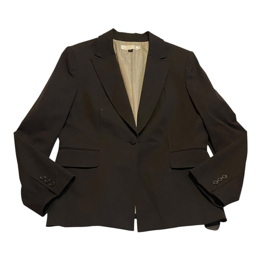 Blazer By Tahari By Arthur Levine In Grey, Size:14