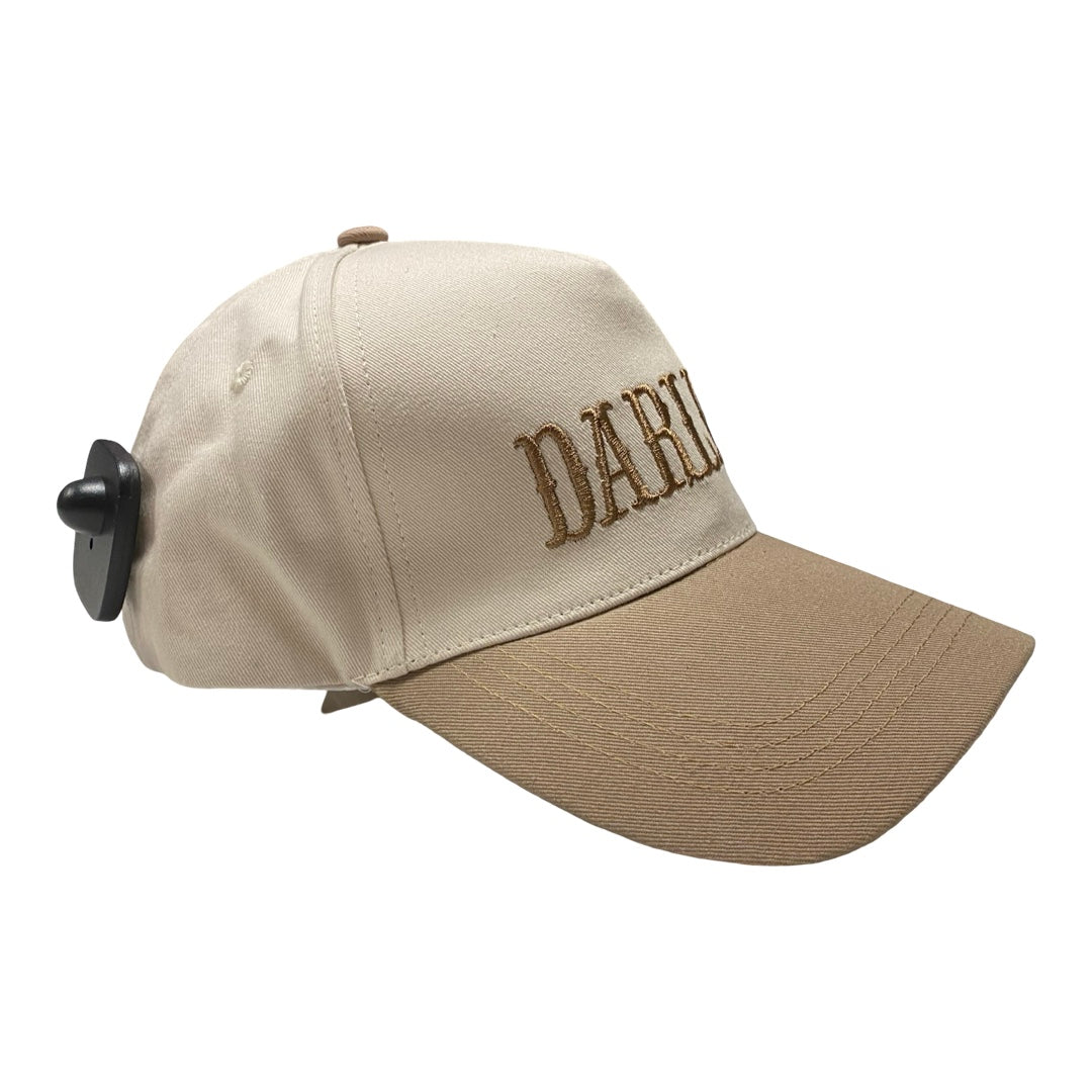 Hat Baseball Cap By Cmc In Brown & Cream