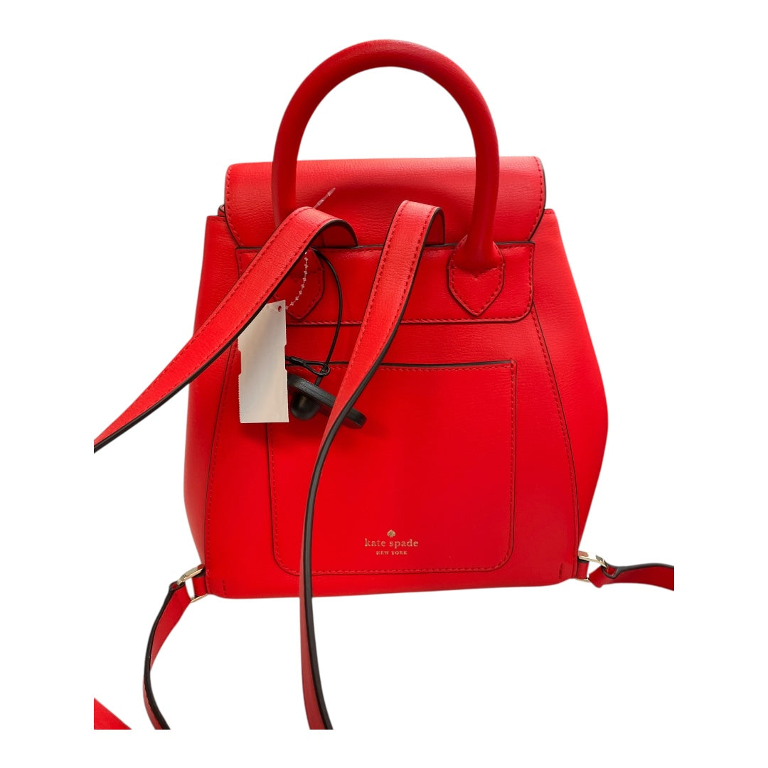 Backpack Designer By Kate Spade In Red, Size:Medium