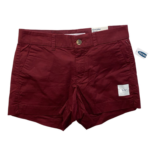Shorts By Old Navy In Maroon, Size:2