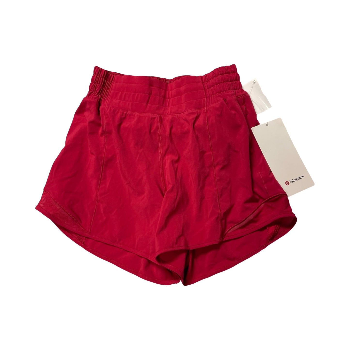 Athletic Shorts By Lululemon In Pink, Size:2