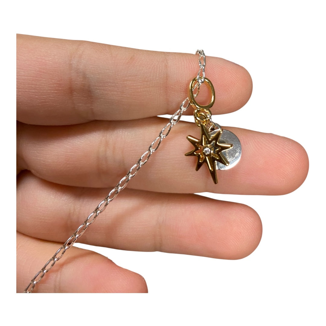 Necklace Charm By Pandora In Silver, Size:1