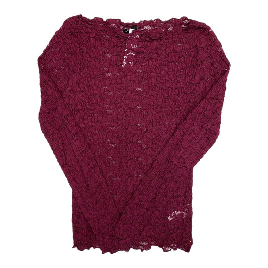 Top Ls By J. Crew In Purple, Size:S