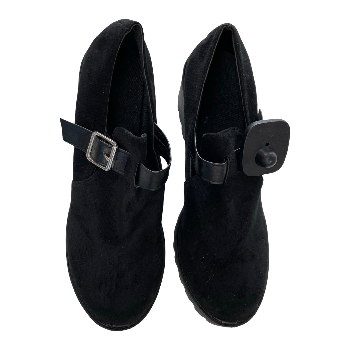 Shoes Heels Block By Clothes Mentor In Black, Size:9.5