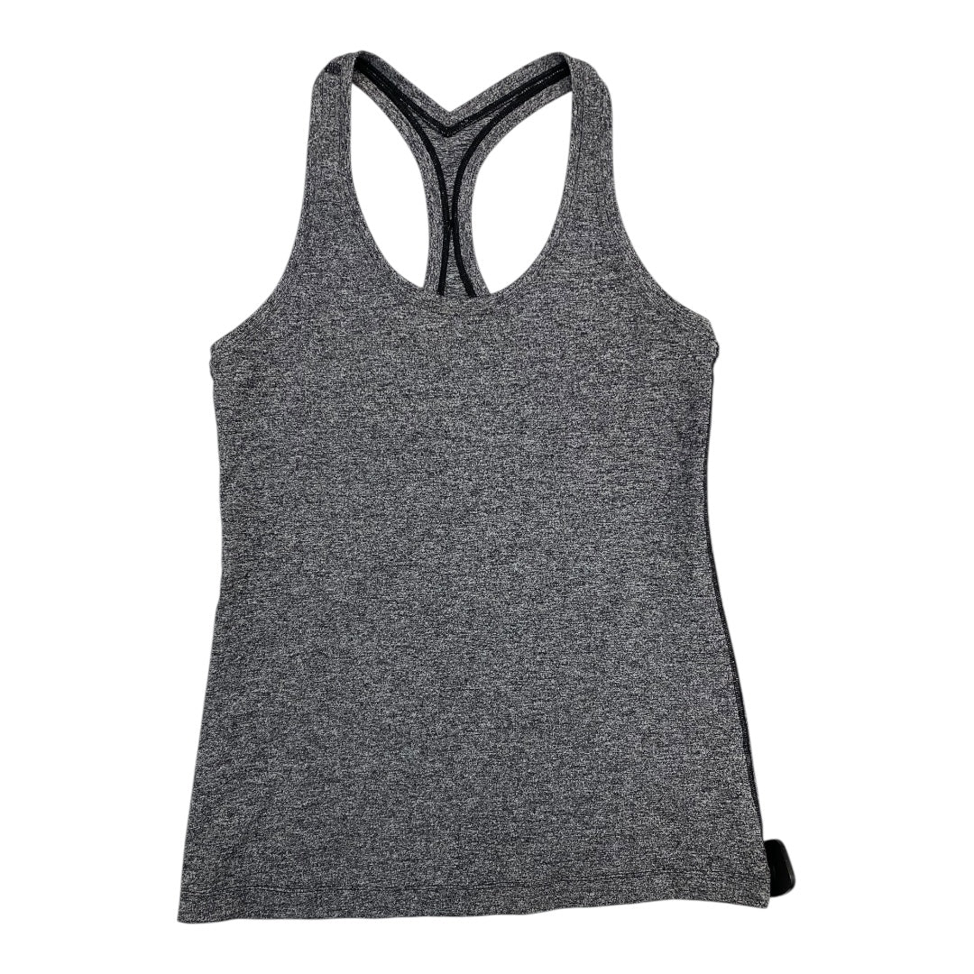 Athletic Tank Top By Lululemon In Grey, Size:M