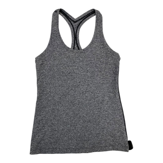 Athletic Tank Top By Lululemon In Grey, Size:M