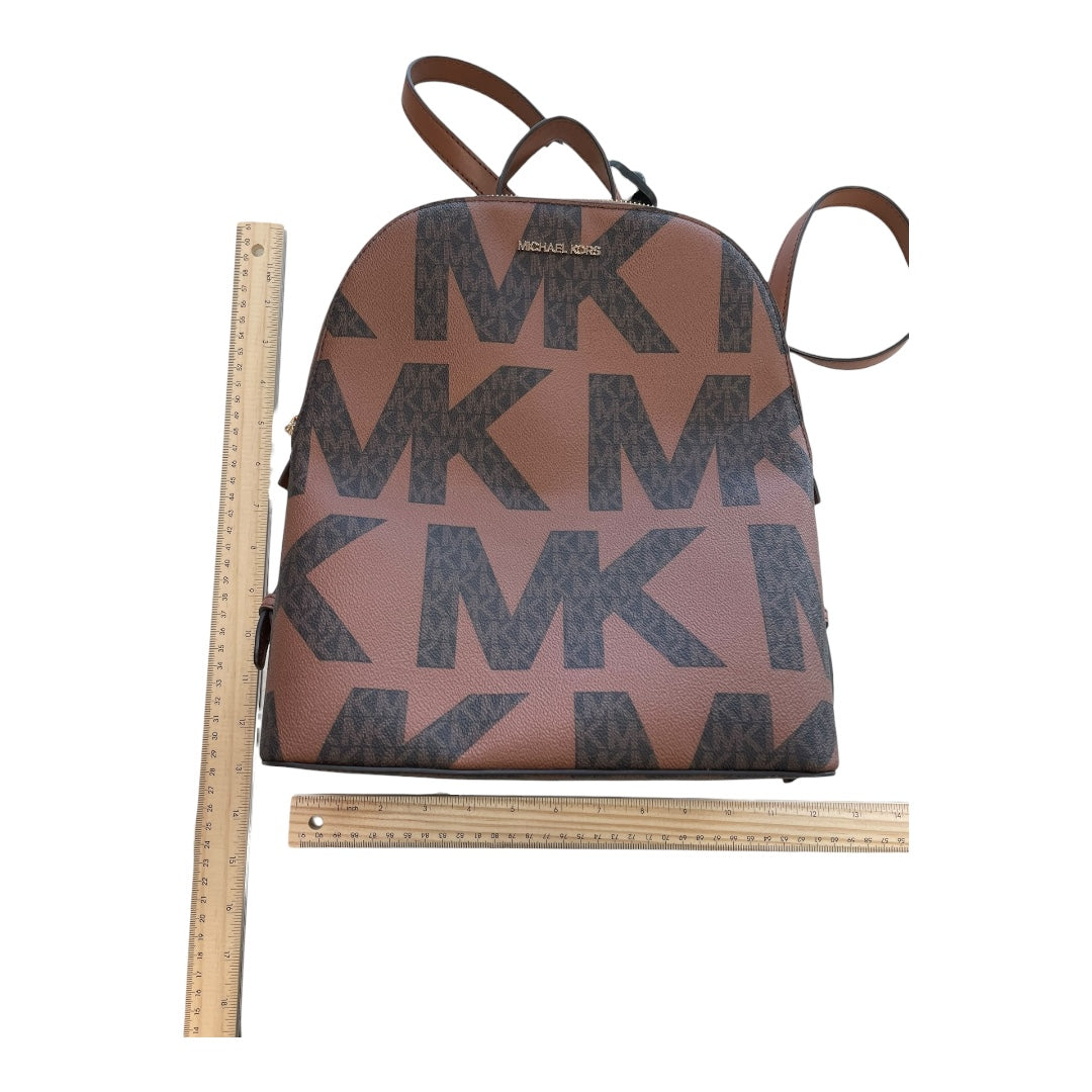 Backpack Designer By Michael Kors In Brown, Size:Medium