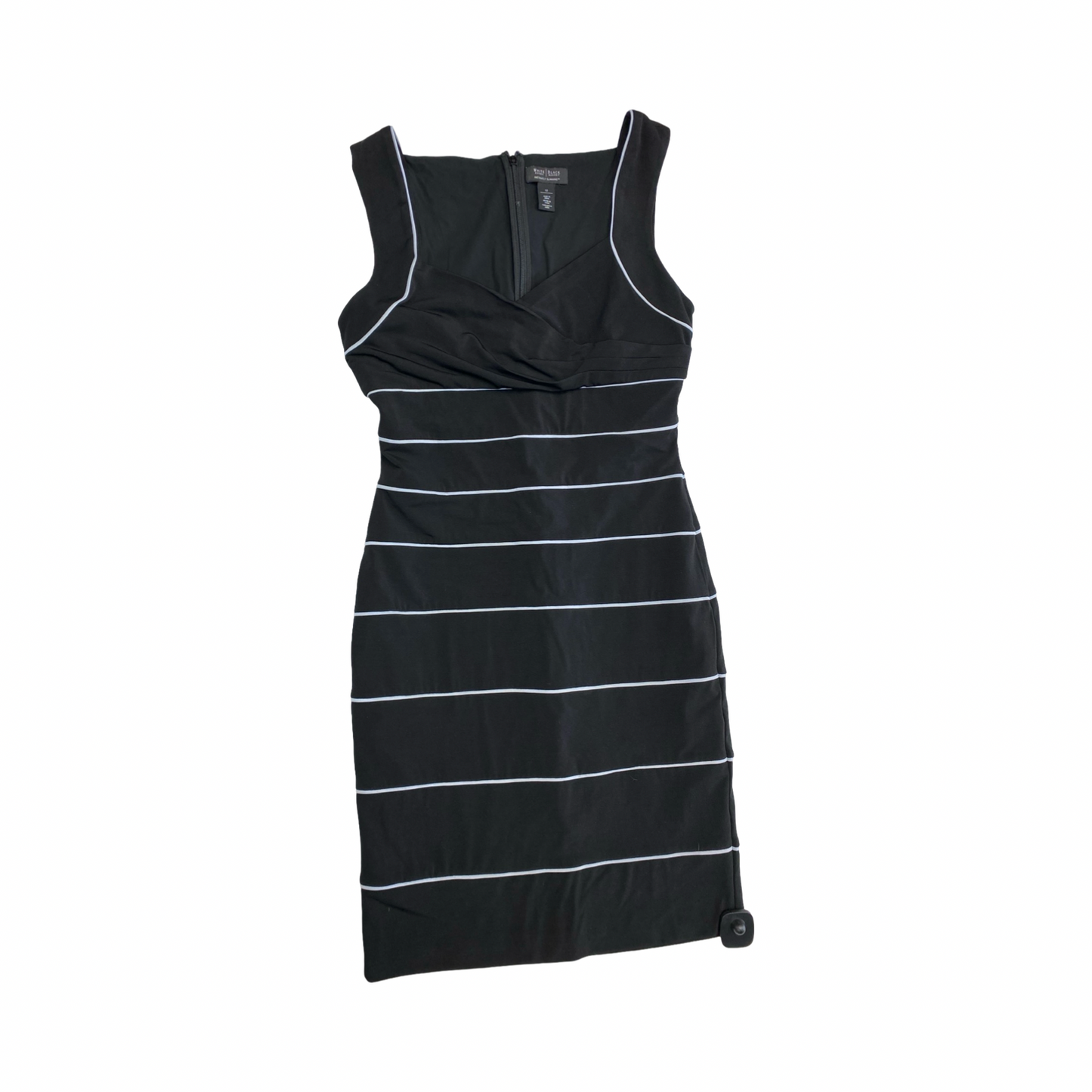 Dress Party Short By White House Black Market In Black & White, Size:12