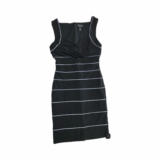 Dress Party Short By White House Black Market In Black & White, Size:12
