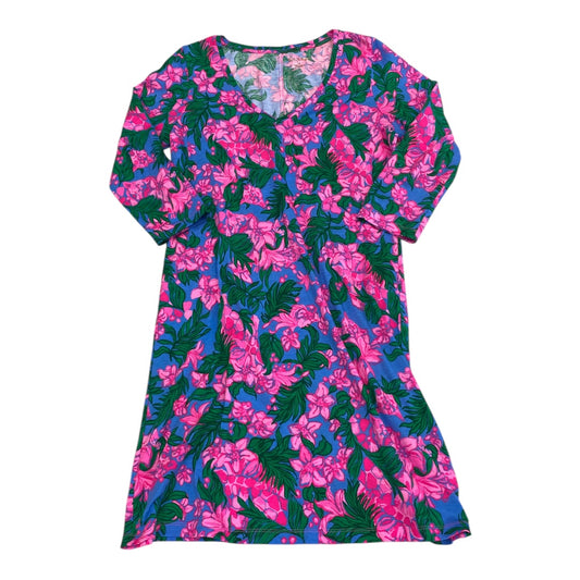 Dress Designer By Lilly Pulitzer In Floral Print, Size:M