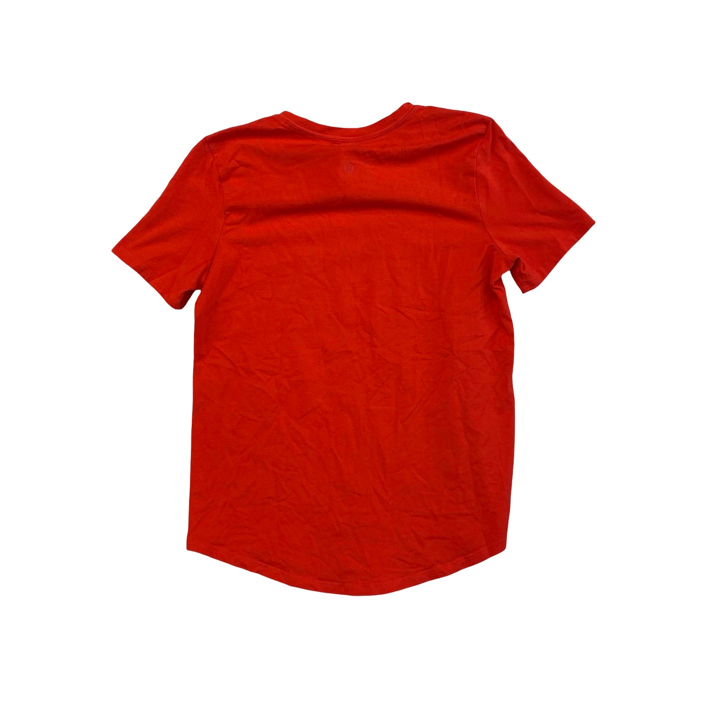 Athletic Top Ss By Lululemon In Red, Size:4