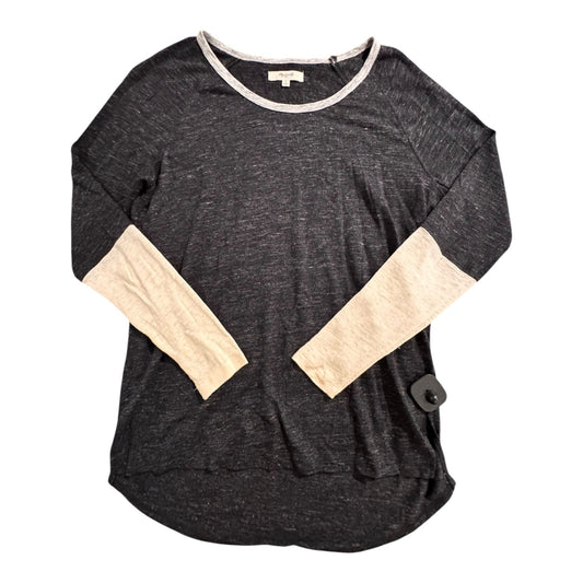 Top Ls By Madewell In Grey & Tan, Size:S