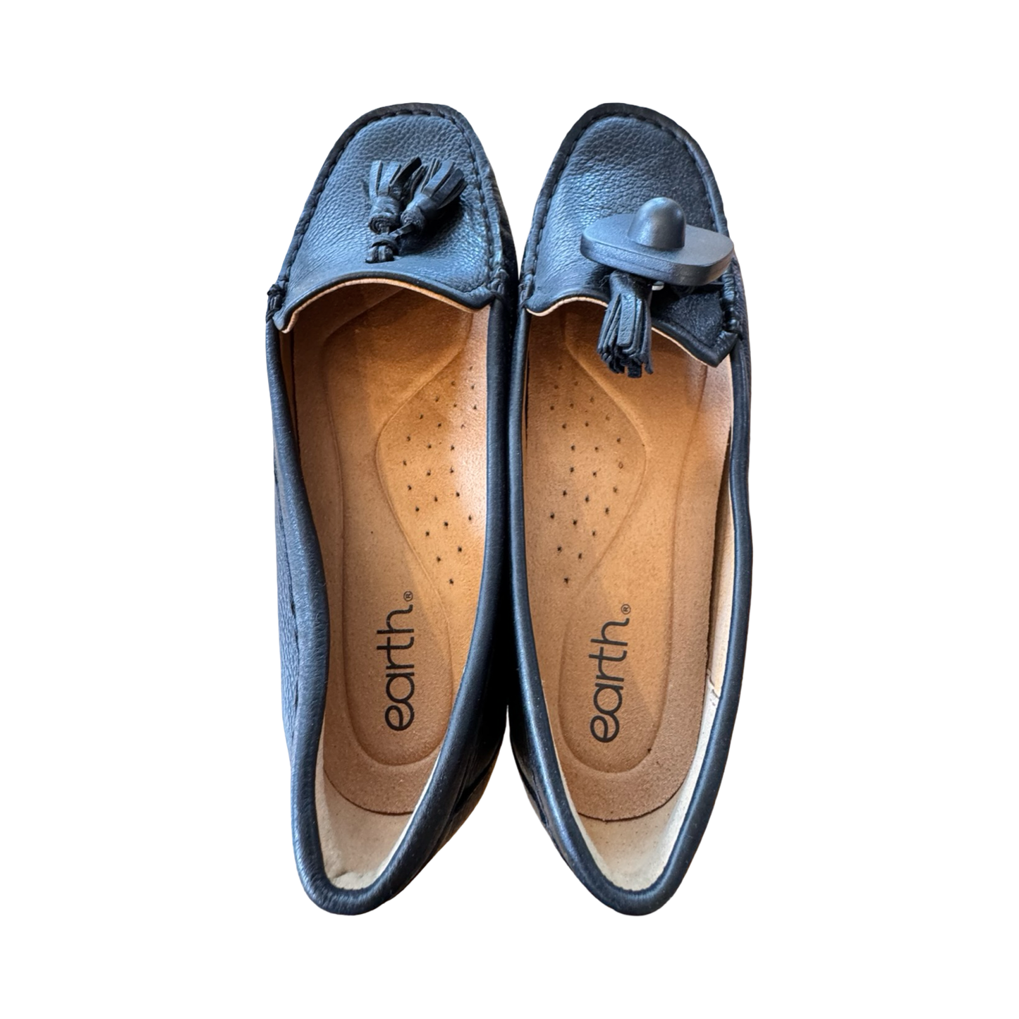 Shoes Flats By Earth In Black, Size:8