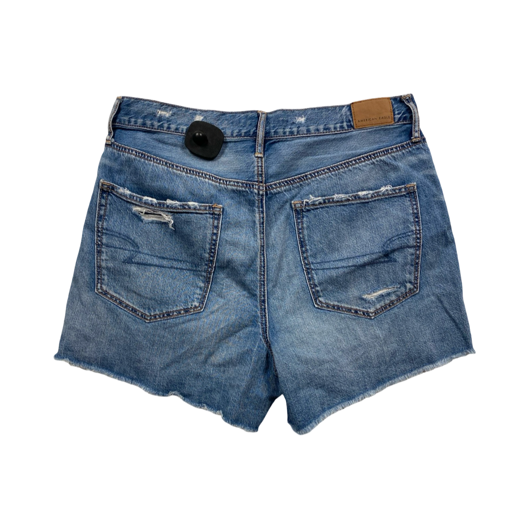 Shorts By American Eagle In Blue Denim, Size:10
