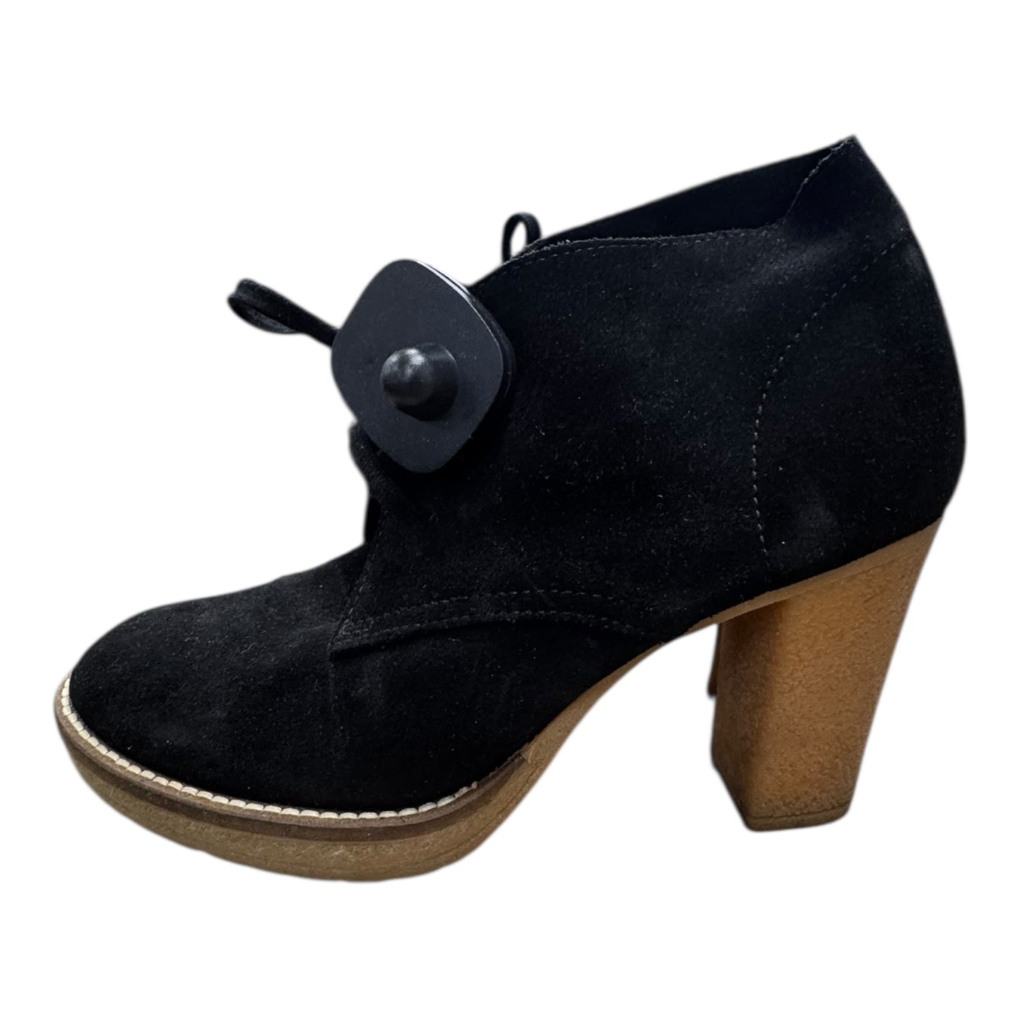 Boots Ankle Heels By J. Crew In Black, Size:7