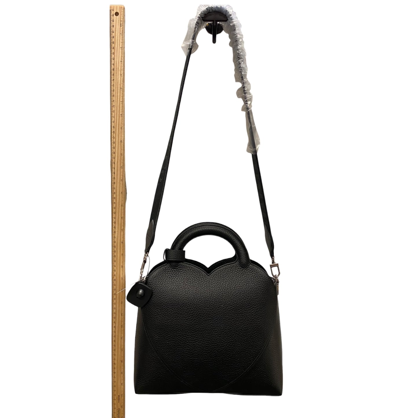 Handbag Luxury Designer By Tiffany And Company In Black, Size:Medium