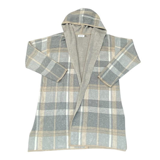 Sweater Cardigan By Calvin Klein In Multi, Size:M