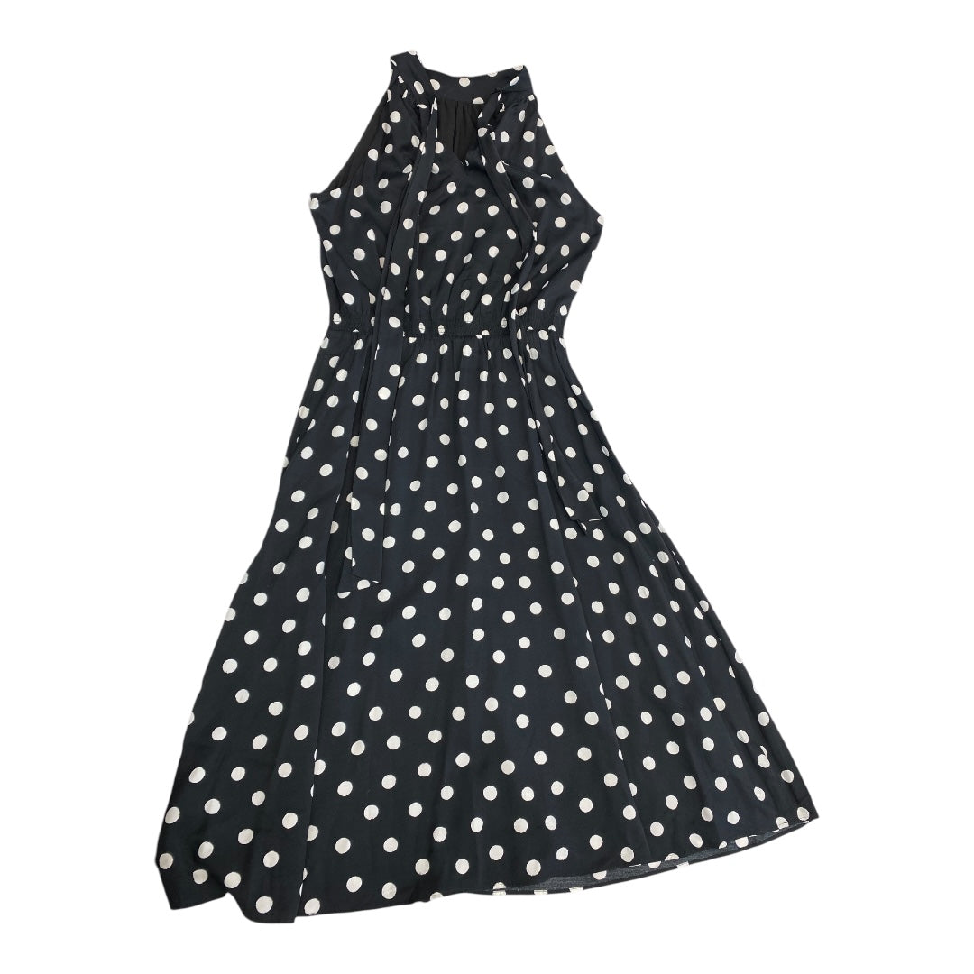 Dress Casual Maxi By Ann Taylor In Polkadot Pattern, Size:S