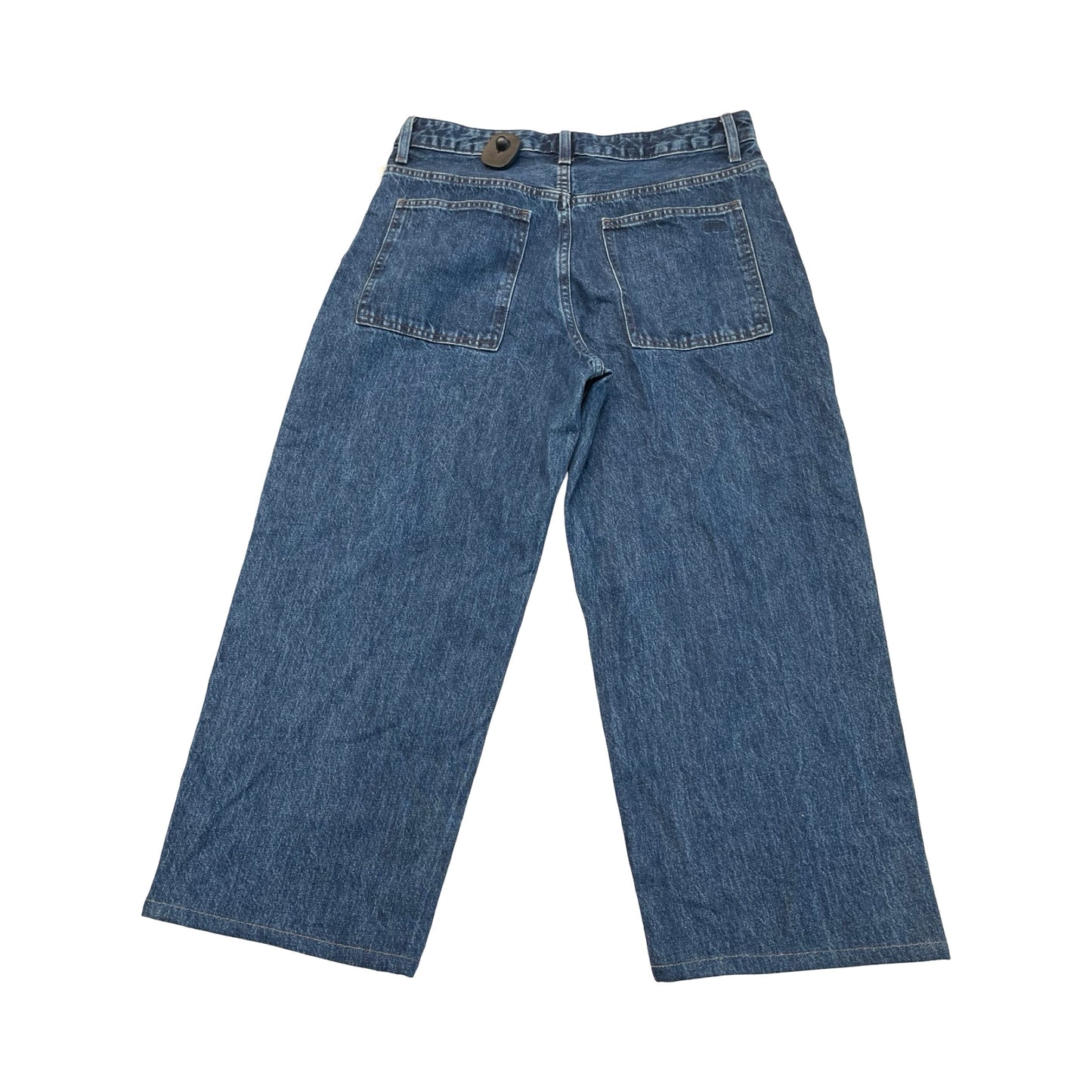 Jeans Cropped By JW Anderson In Blue Denim, Size:10