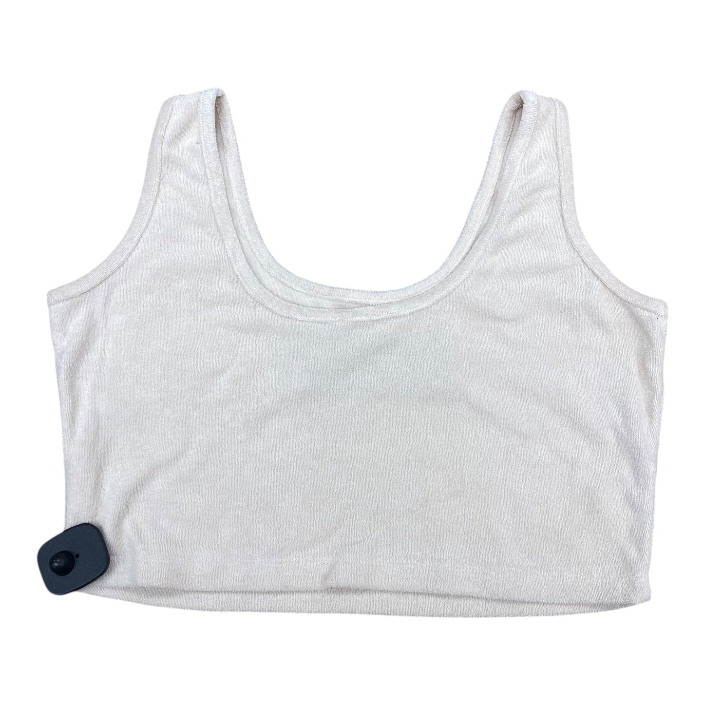 Top Sleeveless By Nasty Gal In Beige, Size:S