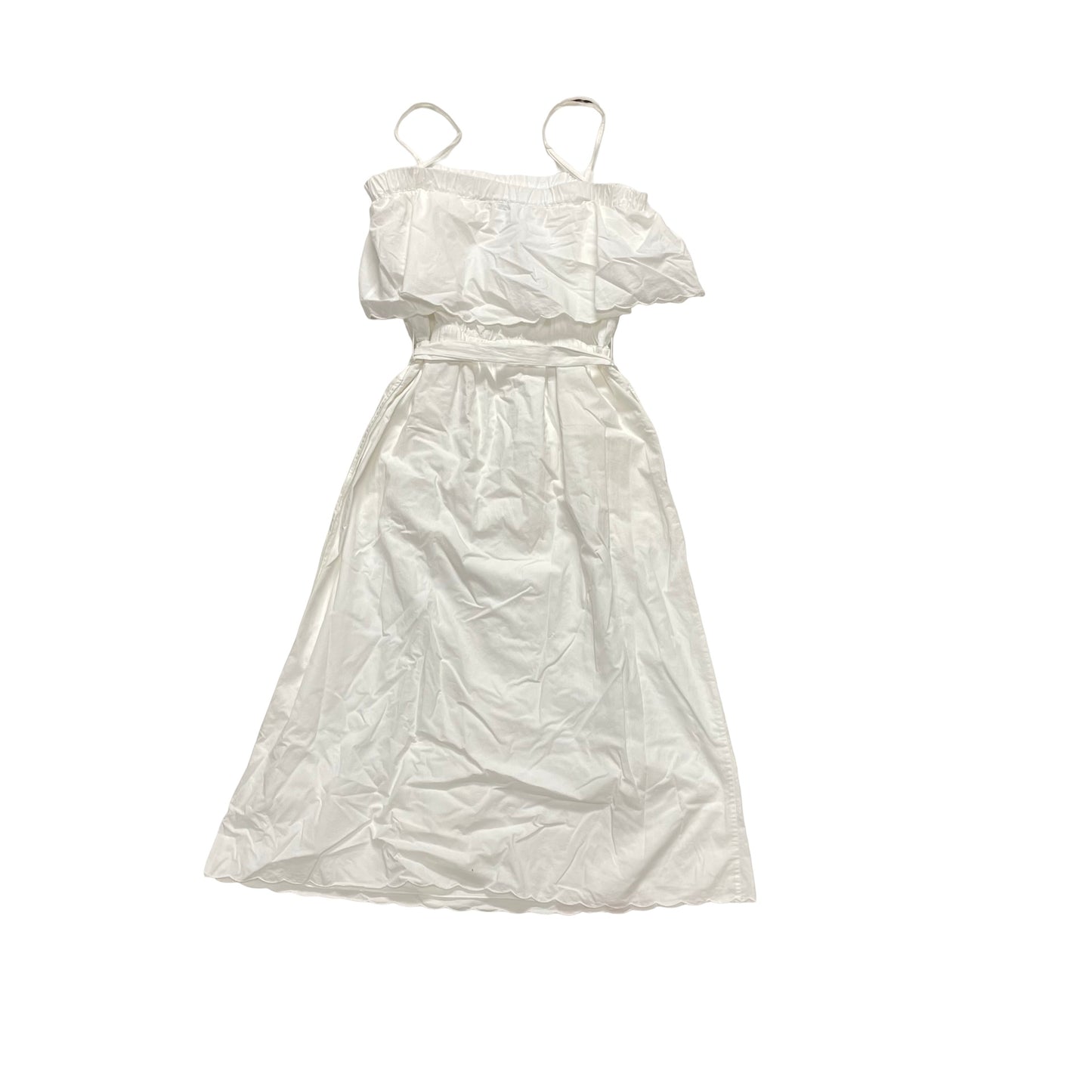 Dress Casual Midi By Joie In White, Size:L