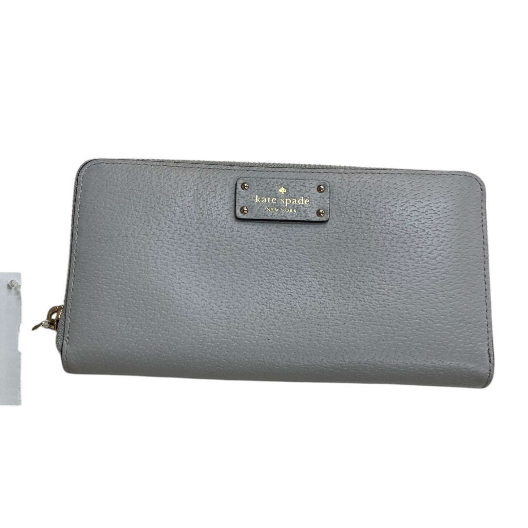 Wallet Designer By Kate Spade In Grey, Size:Large