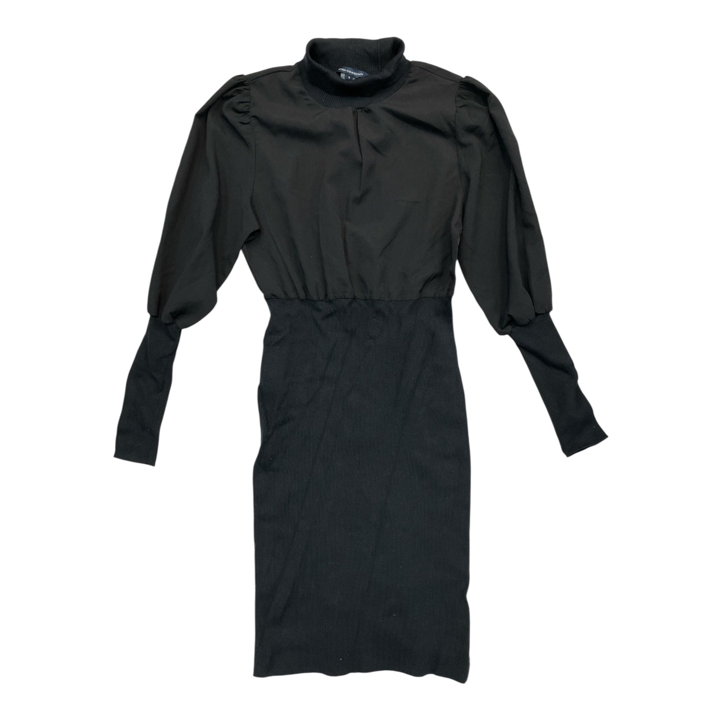 Dress Casual Midi By French Connection In Black, Size:S