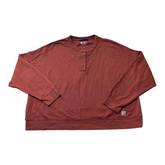 Top Ls By Carhartt In Purple, Size:2X