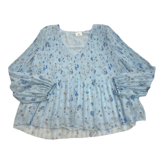 Top Ls By Wilfred In Blue, Size:L