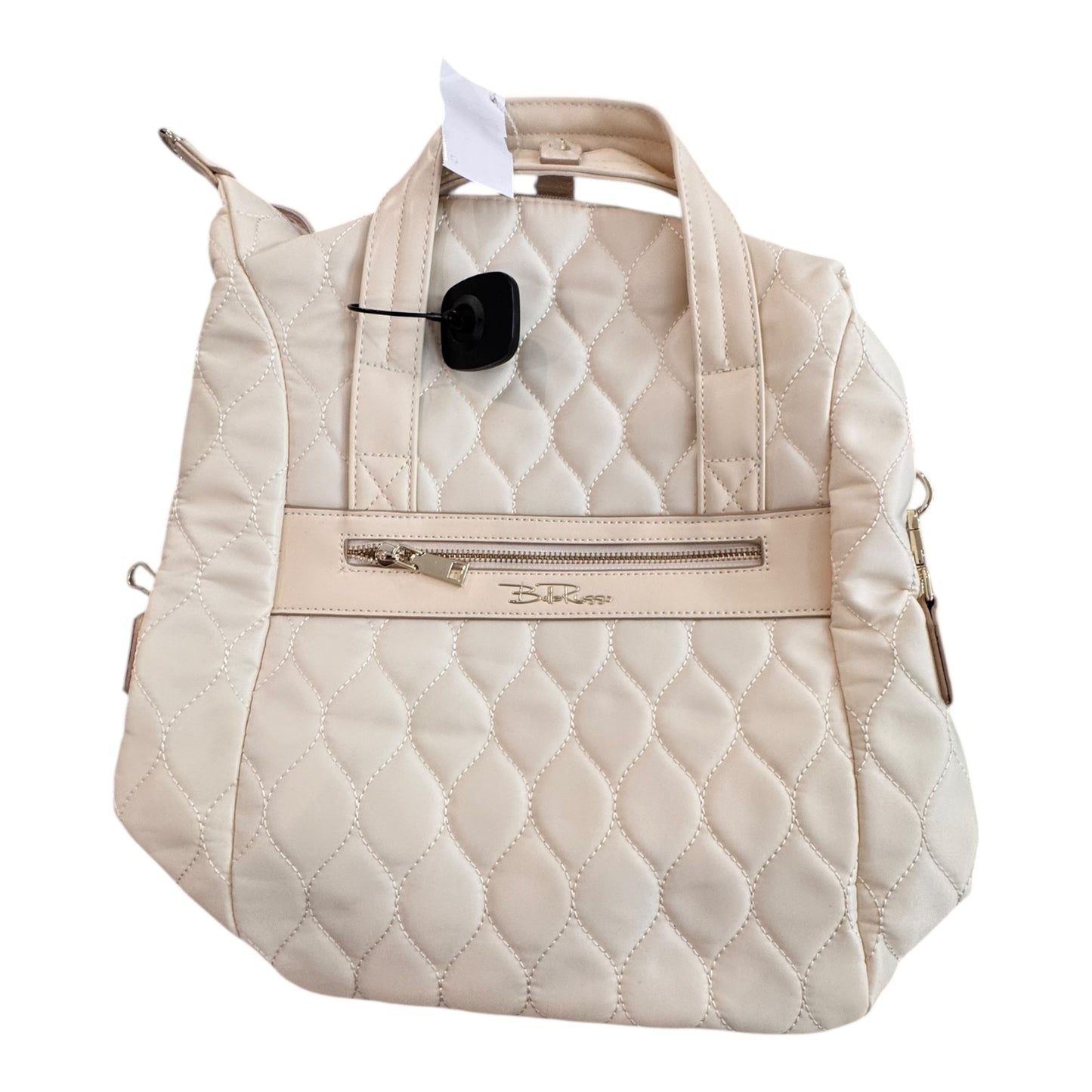 Backpack By BELLA RUSSO In Cream, Size:Medium