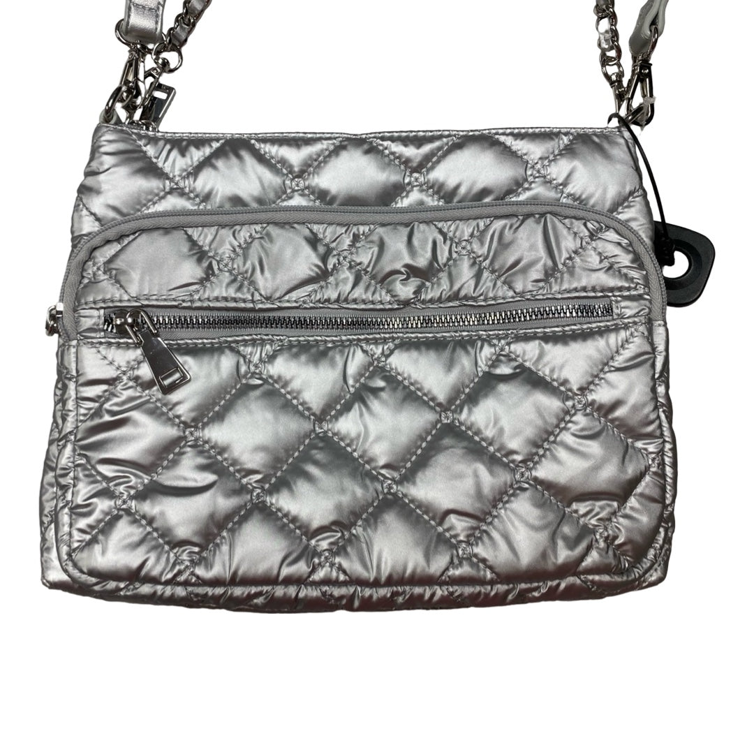 Handbag By Inc In Silver, Size:Medium