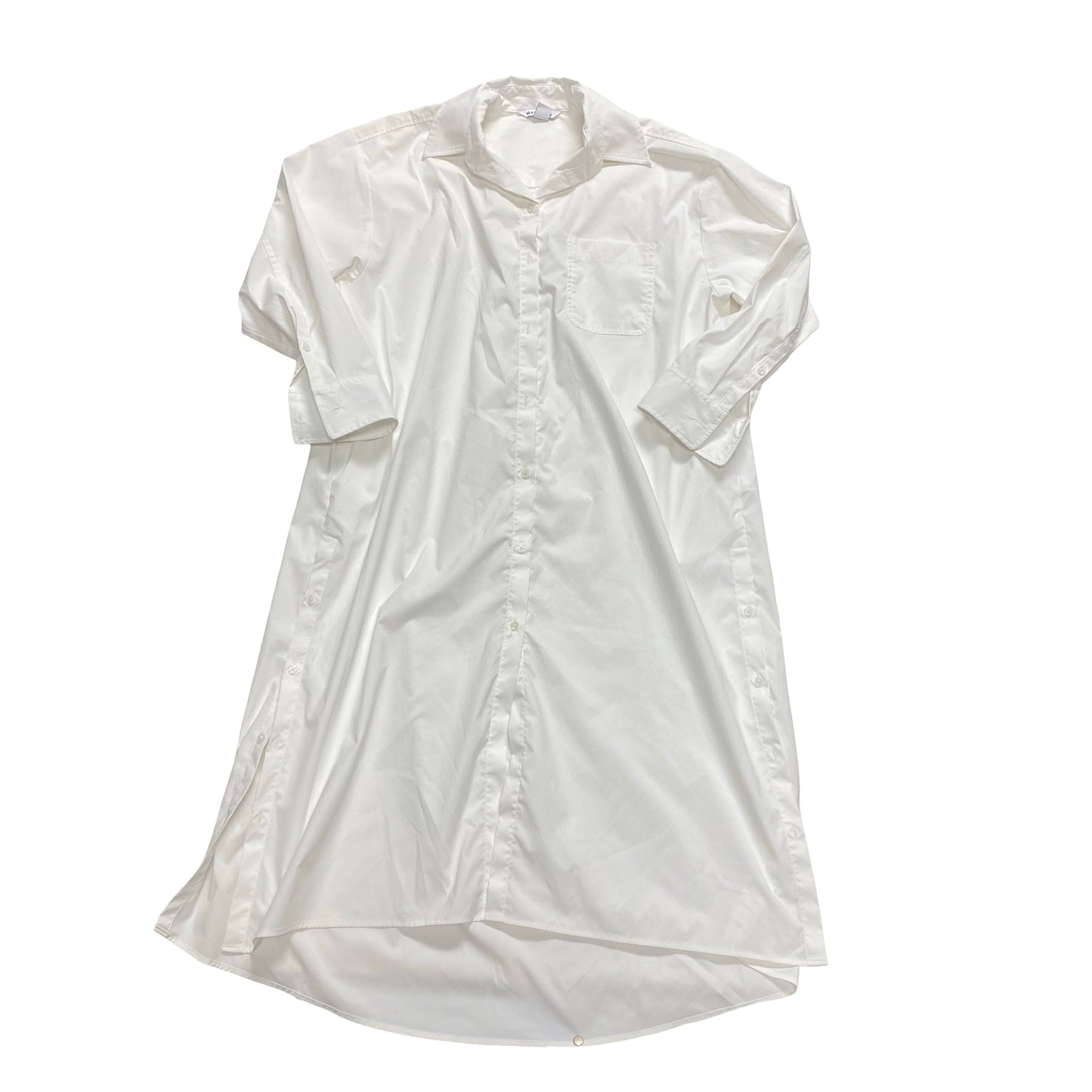 Dress Casual Midi By Athleta In White, Size:S