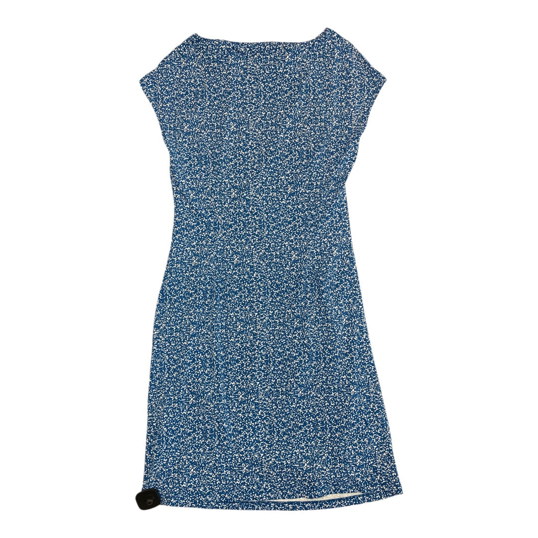 Dress Casual Short By J Mclaughlin In Blue & White, Size:L
