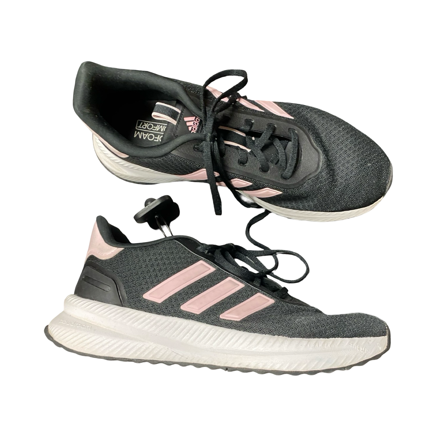 Shoes Athletic By Adidas In Black & Pink, Size:10