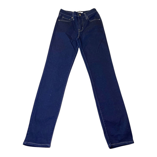 Jeans Skinny By Levis In Blue Denim, Size:2