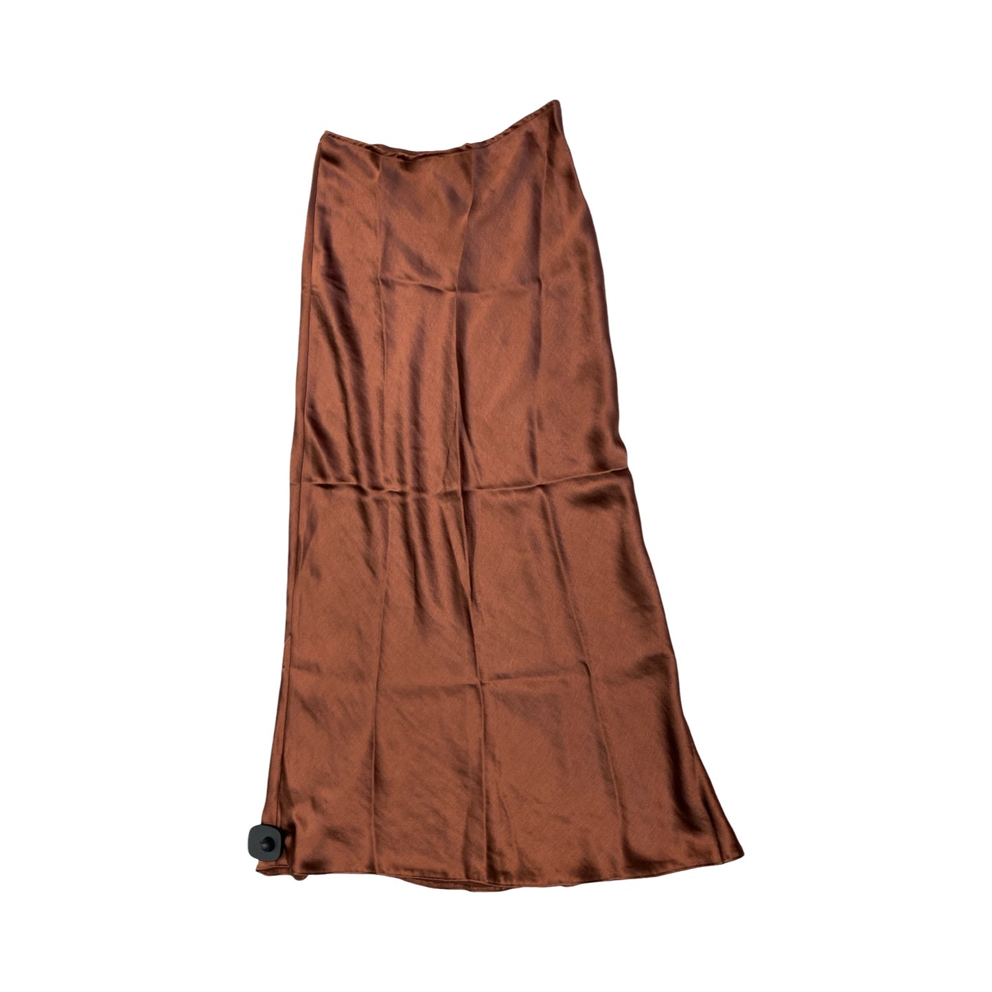 Skirt Maxi By Asos In Bronze, Size:2
