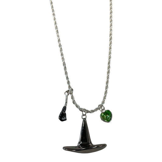Necklace Other By Alex And Ani In Green & Silver, Size:03 Piece Set