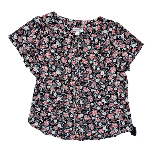 Top Ss By Christopher And Banks In Black & Pink, Size:Lp