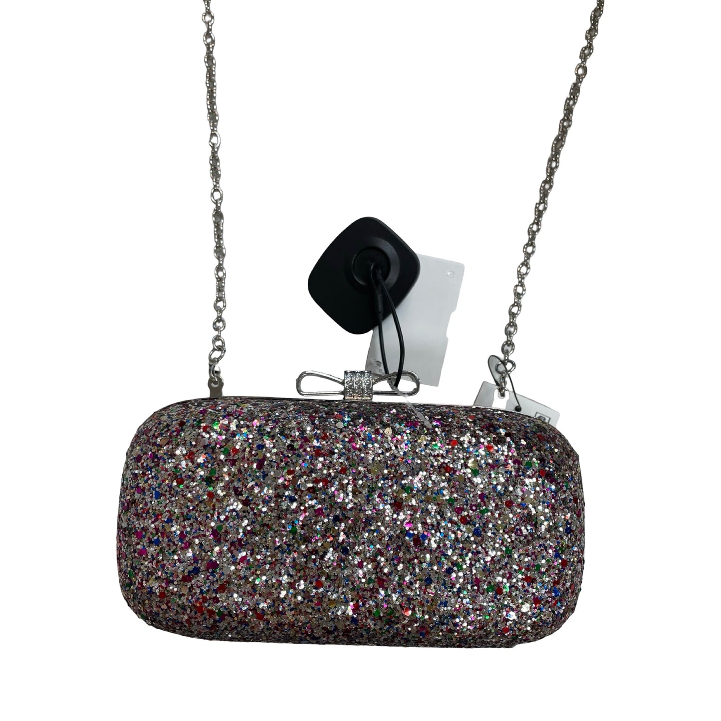 Handbag By Inc In Silver, Size:Small