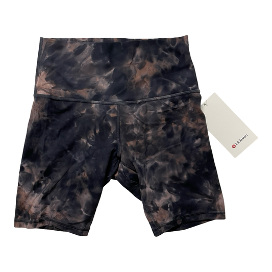 Athletic Shorts By Lululemon In Tie Dye Print, Size:6