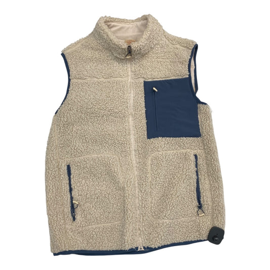 Vest Fleece By Telluride In Tan, Size:L