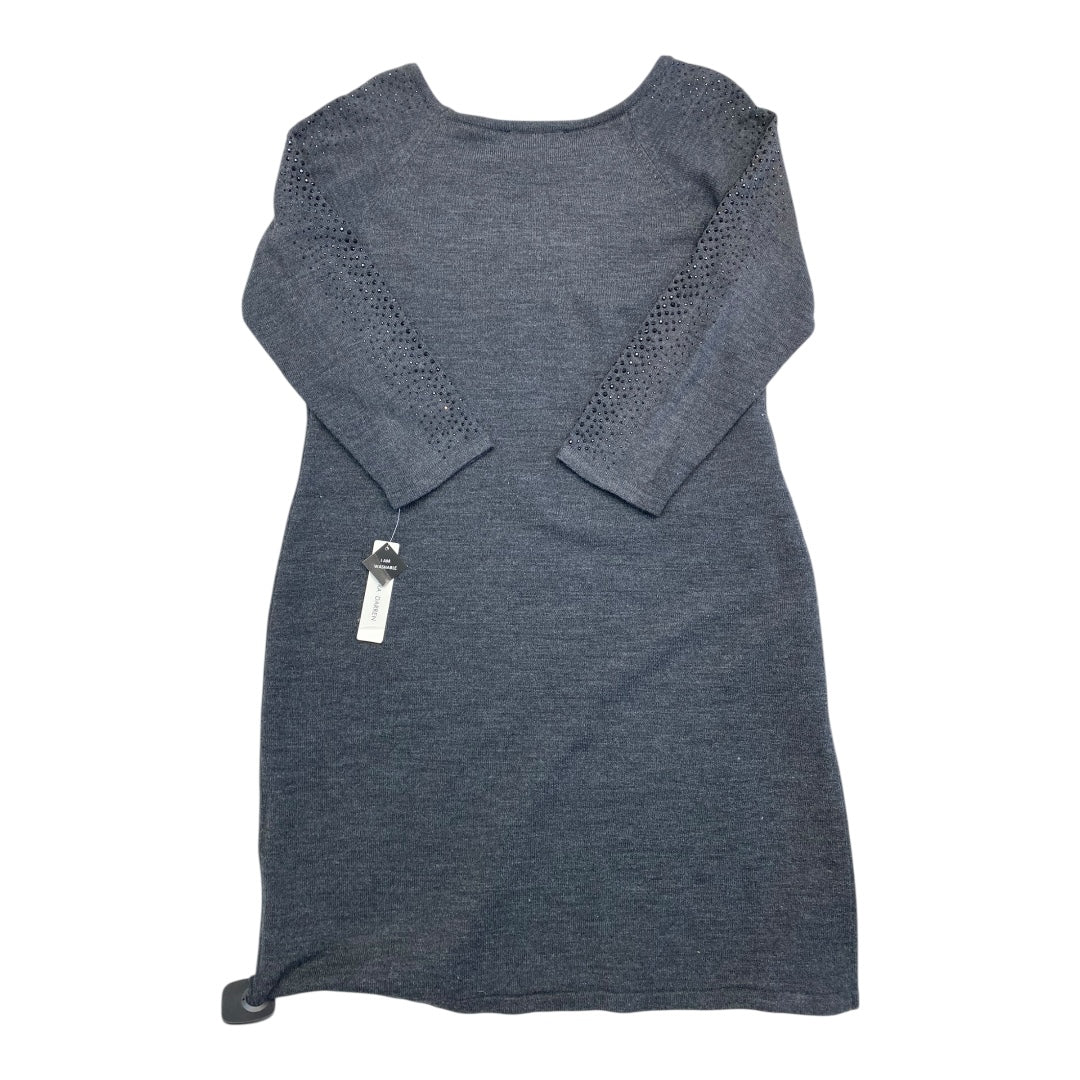 Dress Casual Short By Sandra Darren In Grey, Size:L