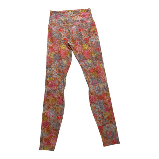 Athletic Leggings By Lululemon In Multi, Size:6
